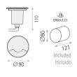 Aplica exterior 8W Indus 1L - ACB Iluminacion