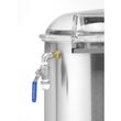 Masina pentru curatat cartofi, cap. 18kg/28L, productivitate 240-360kg/h,1100W, 220v, 622x540x(h)997mm