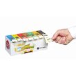 Set de etichete reutilizabile pentru siguranta alimentelor pentru fiecare zi a sapatamanii cu dispenser Hendi, EN/PL/RU, 240x80x(H)100mm