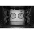 Cuptor convectie cu umidificare Hendi H90S, 4 tavi 438x315 mm incluse, 2 elemente incalzire, 2 ventilatoare, termostat reglabil 50-300 gr C, timer 0-120 min, 2670W, 595x595x(H)570 mm
