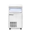 Masina cuburi de gheata, Master Frost & Hendi, otel inoxidabil, 40 kg/24 h, cub forma tip glont / 18 gr, 230 V/575 W, 480x580x(H)750 mm