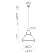 Pendul Modena, 45 cm - ACB Iluminacion