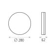 Plafoniera LED Madison, 24W - ACB Iluminacion