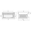 Cuptor electric pizza Vesuvio 70x70