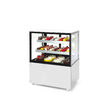 Vitrina frigorifica de prezentare interval temp. 2/6?C, 490 W corp inox, ARKTIC by Hendi, 1200x805x(H)1445 mm, 650 Litri, Clasa energetica C
