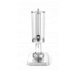 Dispenser suc 3 litri, suport inox, container din policarbonat, Hendi, robinet antipicurare, 215x315x490 mm