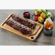 Tocator din lemn de tec,Hendi, dreptunghiulara Churrasco, Tramontina, 400x240x(H)18mm 