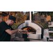 Cuptor pe vatra pentru pizza model Quick, pe lemne, 1 camera, capacitate 2 pizza - Alfa Forni 