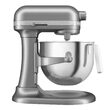 Mixer cu bol 6.6L, Artisan, Model HEAVY DUTY, Contour Silver - KitchenAid