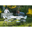 Masa pliabila tip valiza, pentru bucatarie sau bufet, 1500x(h)740 mm, blat polietilena, Hendi