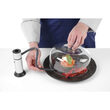 Cloche din sticla, Hendi, 275x(H)140mm, poate fi utilizat in combinatie cu infuzorul de fum