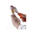 Lingura servire inghetata, 26 cm, inox, maner din tritan albastru, Hendi