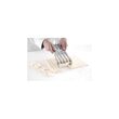 Taietor pentru aluat din otel inoxidabil cu 5 role, 222x56x(h)55 mm