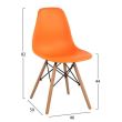 Scaun din polipropilena Twist
