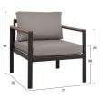 Set canapea din aluminiu pentru exterior Life