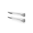Raft metalic suspendat dublu, Inox, 1400x300 mm Revolution by Hendi