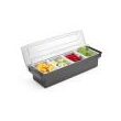 Cutie ingrediente cu 4 compartimente, Bar , 480x150x(H)100mm