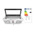 Vitrina frigorifica de prezentare salate, 67 lt, interval temp. 0-12 gr C, 105 W, corp inox, ARKTIC by Hendi, 767x612x(H)328 mm, Clasa energetica C