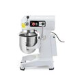 Mixer profesional planetar spirala cu vas detasabil 3 viteze, roti pivotante, vas inox, Hendi 10 litri 500 W, 390x404x (H) 620 mm