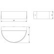 Aplica LED Aysel 2x5W - ACB Iluminacion