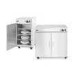 Incalzitor de farfurii dublu, HENDI, 230V/800W, 735x589x(H)766mm