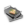 Plita cu inductie profesionala, Hendi, model 2000W, control digital, corp inox, 296x370x(H)46 mm