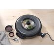 Tigaie electrica cu capac Hendi, aluminiu cu strat anti-aderent, vas interior 55x inaltime 6 cm, exterior 62x inaltime 19 cm, 230 V, 1600 W