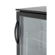 Vitrina frigorifica de prezentare interval temp. 2/10 C, 150 W, corp inox, ARKTIC by Hendi, 500x500x(H)900 mm 103 Litri, Clasa energetica D