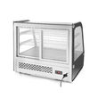 Vitrina rece de prezentare, 160 lt, interval temperatura 2-6 gr C, 160 W, ARKTIC by Hendi, 850x568x(H)686 mm, Clasa energetica B