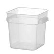 Recipient compartimentat pentru alimente  Hendi  3,8 l, 190x190x(h)180
