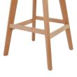 Scaun lemn natural