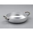 Tigaie din aluminiu pentru inductie, grosime 3mm, cu doua mânere din otel inoxidabil