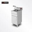 Friteusa electrica cu o cuva de 16 lt - ProFlame
