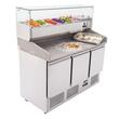 Banc pizza cu 3 usi - Atosa