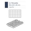 Aparat pentru waffles 5×7 Bruxelles 180° – Krampouz