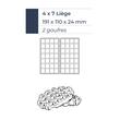 Aparat pentru waffles 4×7 Liège 180° – Krampouz