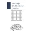 Aparat pentru waffles dublu 4 x 7 Liège 180° – Krampouz