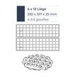 Aparat pentru waffles pivotant 4×13 Liège dublu – Krampouz