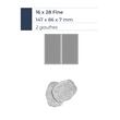Aparat pentru waffles dublu 16 x 28 Fine 180° – Krampouz