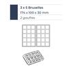 Aparat pentru waffles 180° 3×5 Bruxelles – Krampouz