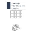 Aparat pentru waffles 180° 4×5 Liège – Krampouz