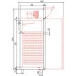 Dulap frigorific pentru patiserie, cu o usa 645 Lt - Coreco