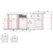 Frigider pentru bere, 3 butoaie - Coreco