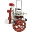 Feliator manual cu volan B2 cu lamă de 265 mm - roșu - Berkel