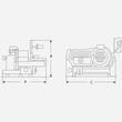 Feliator electric profesional PEM 370 cu lamă de 370 mm - gri - Berkel