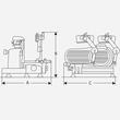 Feliator electric profesional PES 370 cu lamă de 370 mm - gri - Berkel
