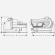 Feliator electric inclinat profesional SLH 350 cu lamă de 350 mm - gri - Berkel