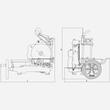 Feliator manual cu volan cu lamă de 300 mm - negru - Berkel