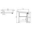 Masa neutra pentru peste 120 cm - Coreco