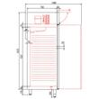Dulap congelator cu doua usi 1404 Lt - Coreco